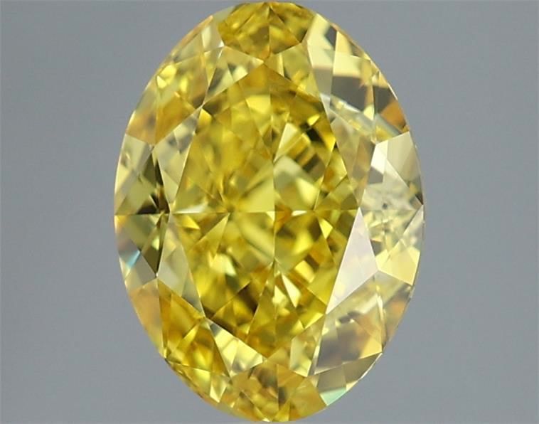 2.01 ct. oval Lab Grown Diamond front image