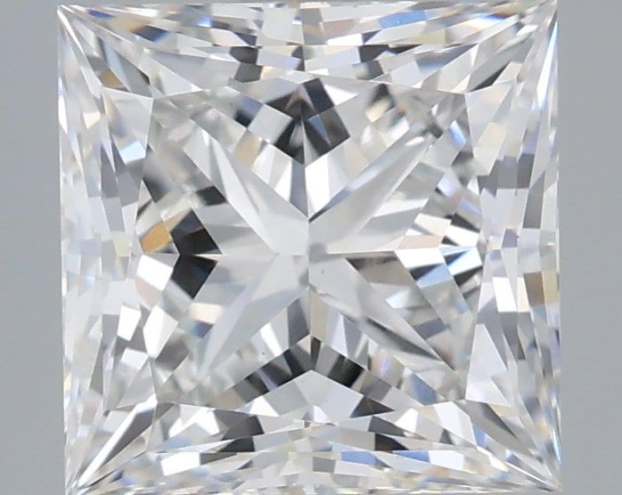 2.96 ct. princess Lab Grown Diamond front image