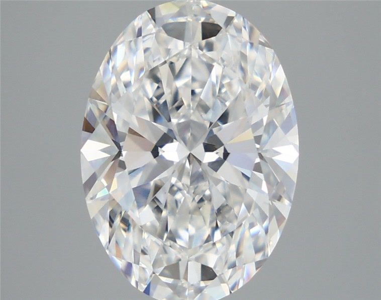 5.55 ct. oval Lab Grown Diamond front image