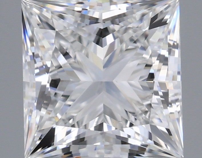 0.98 ct. princess Lab Grown Diamond front image