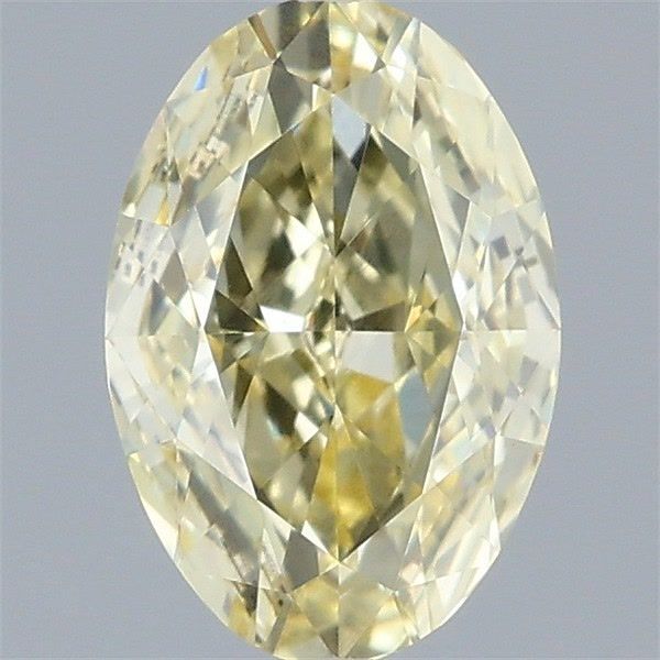 0.8 CT Fancy Yellow OVAL