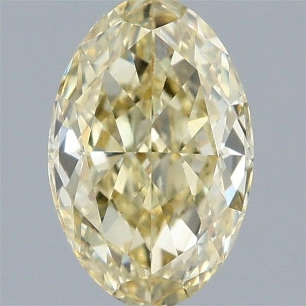 0.81 CT Fancy Yellow OVAL