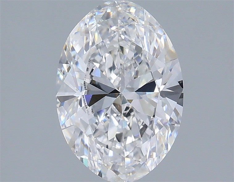 1.37 ct. oval Lab Grown Diamond front image