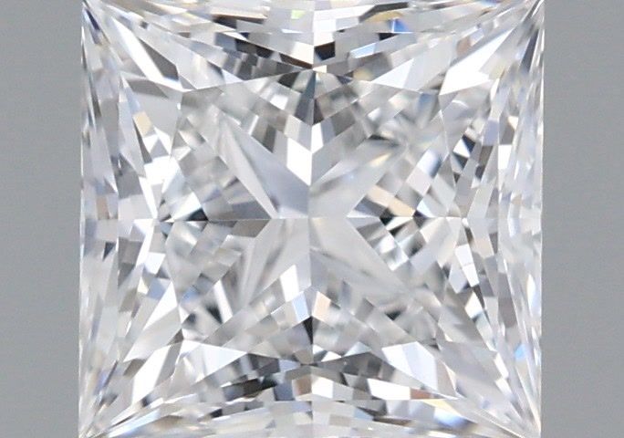 1.24 ct. princess Lab Grown Diamond front image