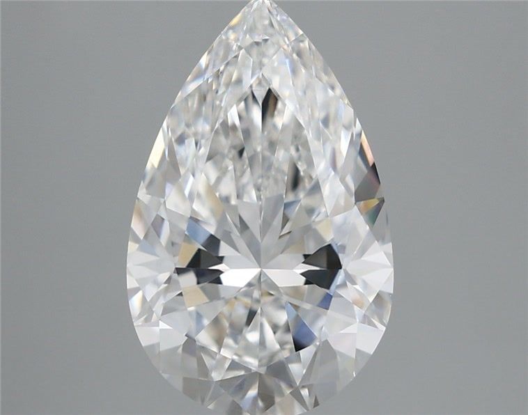 3.78 ct. pear Lab Grown Diamond front image