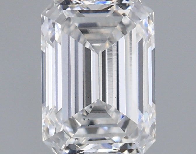 0.59 ct. emerald Lab Grown Diamond front image