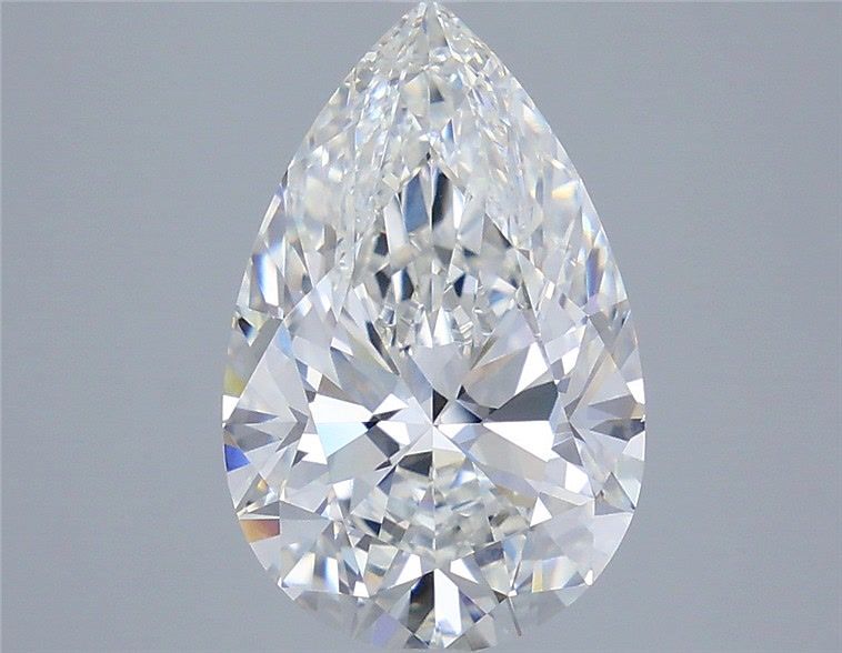 4.06 ct. pear Lab Grown Diamond front image