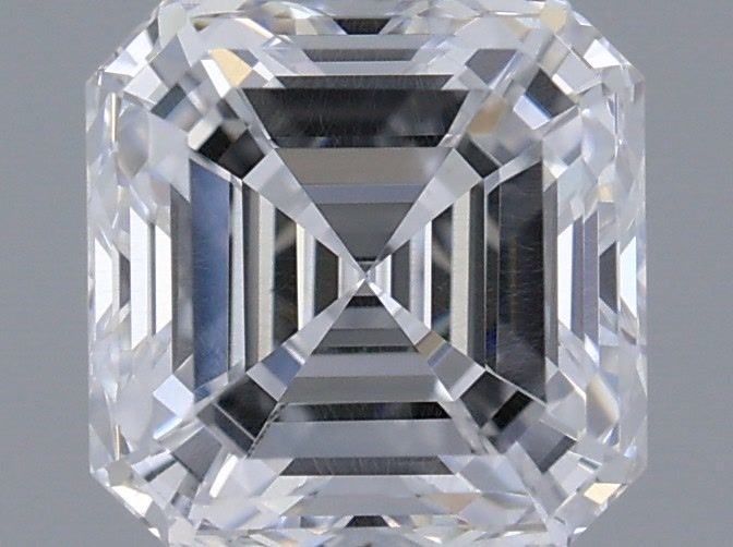 1.05 ct lab-grown Asscher Diamond