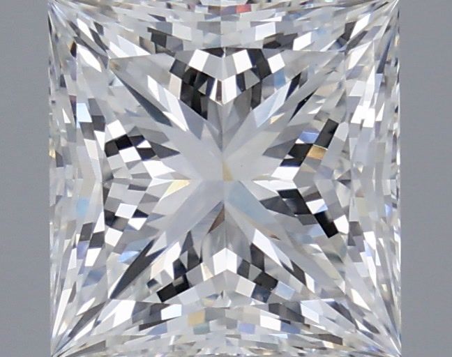 4.50 ct. princess Lab Grown Diamond front image