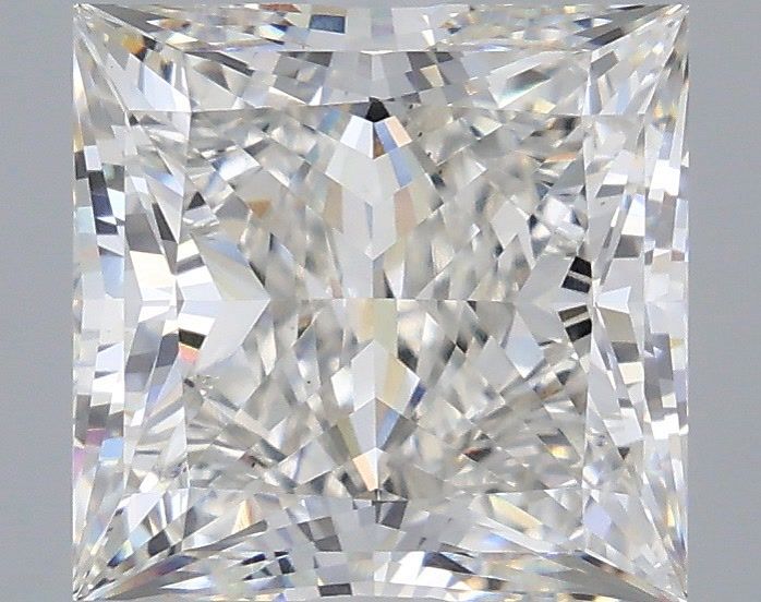 4.04 ct. princess Lab Grown Diamond front image