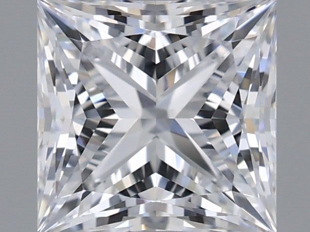 1.11 ct lab-grown Princess Diamond