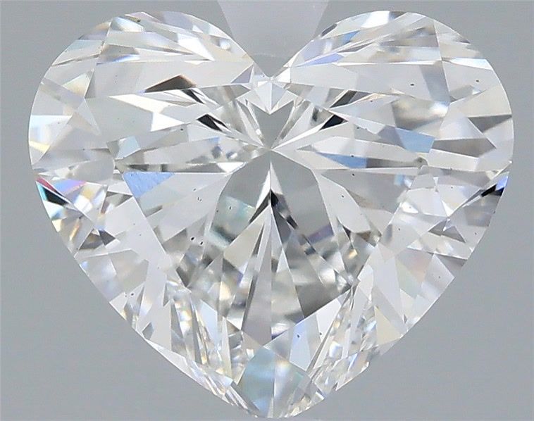 2.54 ct. heart Lab Grown Diamond front image