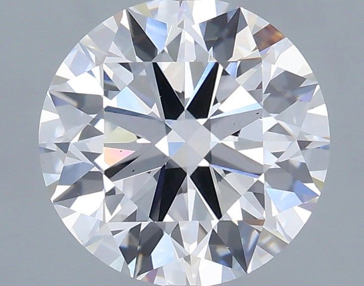 2.47 ct. round Lab Grown Diamond front image