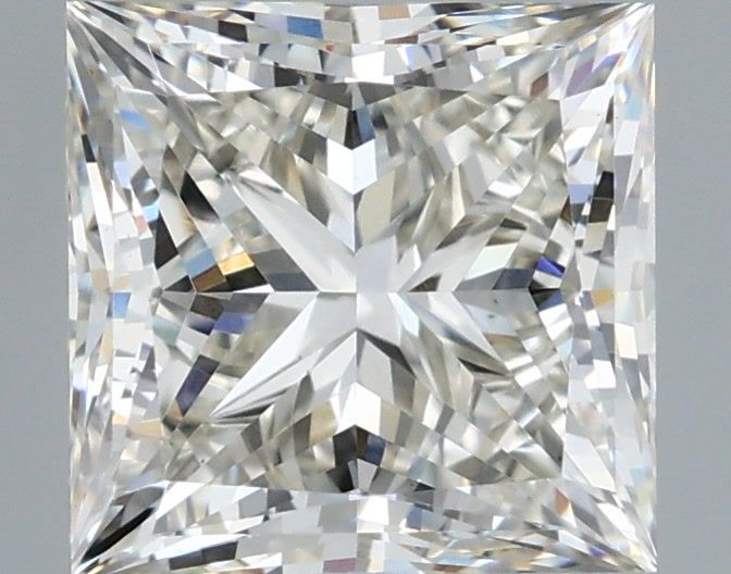 3.13 ct. princess Lab Grown Diamond front image