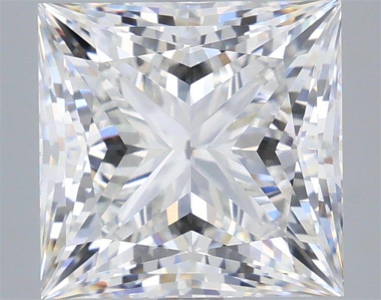 5.07 ct. princess Lab Grown Diamond front image