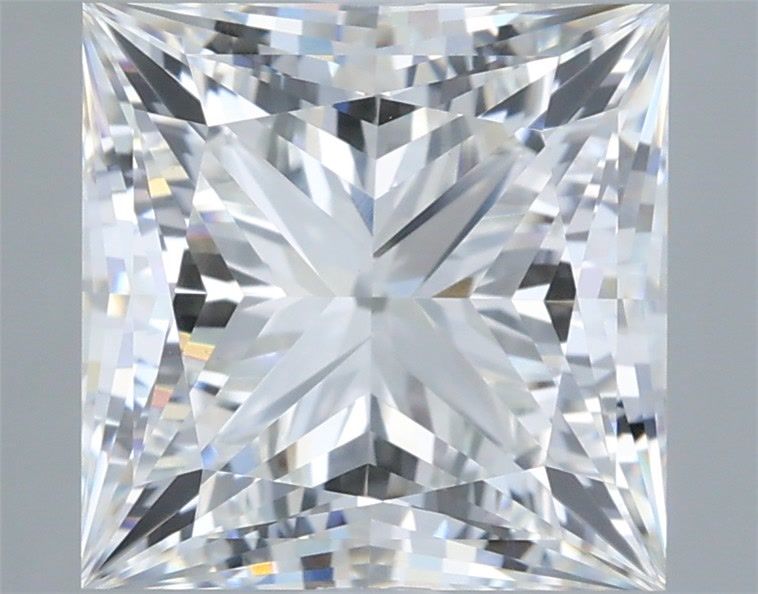 4.56 ct. princess Lab Grown Diamond front image