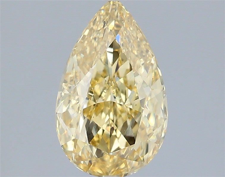 1.26 CT Fancy Intense Yellow PEAR