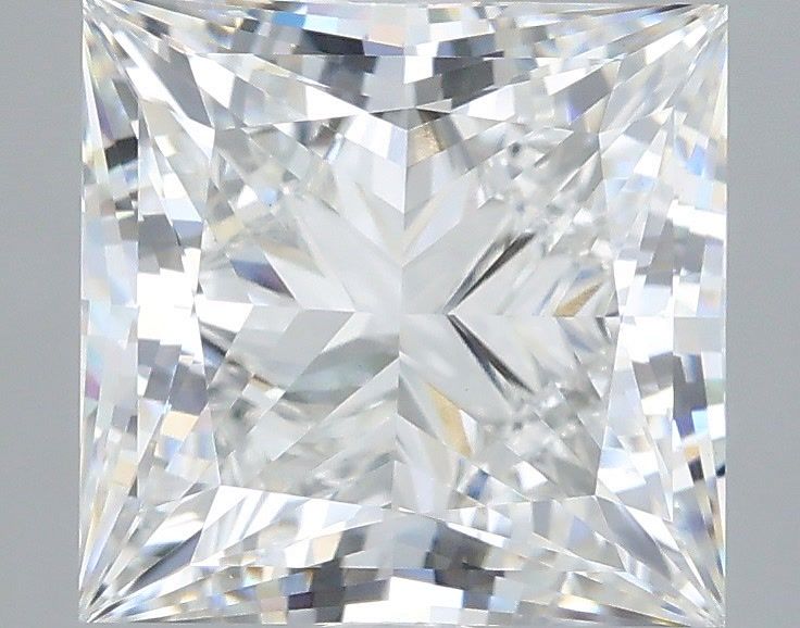 3.42 ct. princess Lab Grown Diamond front image