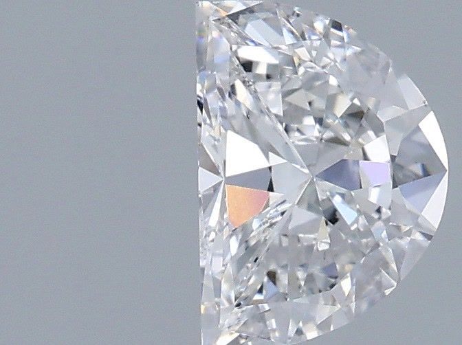 0.92 ct lab-grown Half moon Diamond