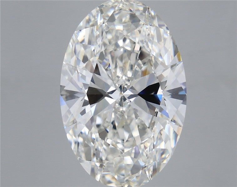 8.01 ct. oval Lab Grown Diamond front image