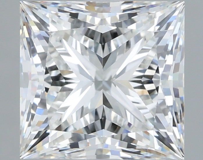 3.32 ct. princess Lab Grown Diamond front image