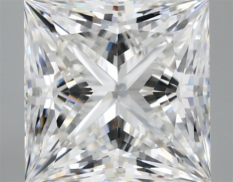 5.03 ct. princess Lab Grown Diamond front image