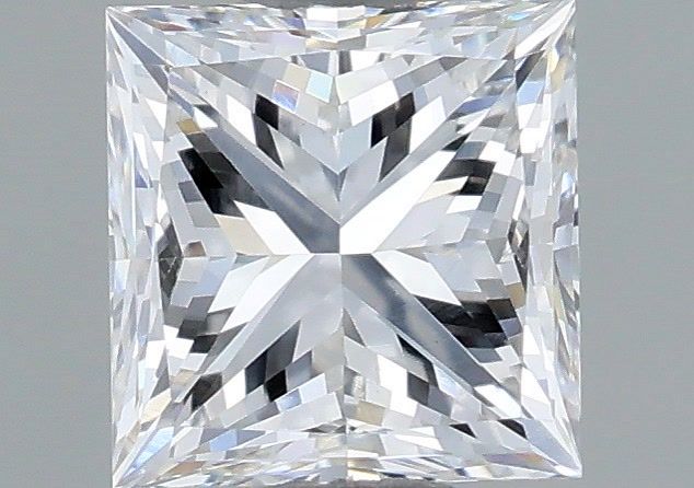 0.61 ct lab-grown Princess Diamond