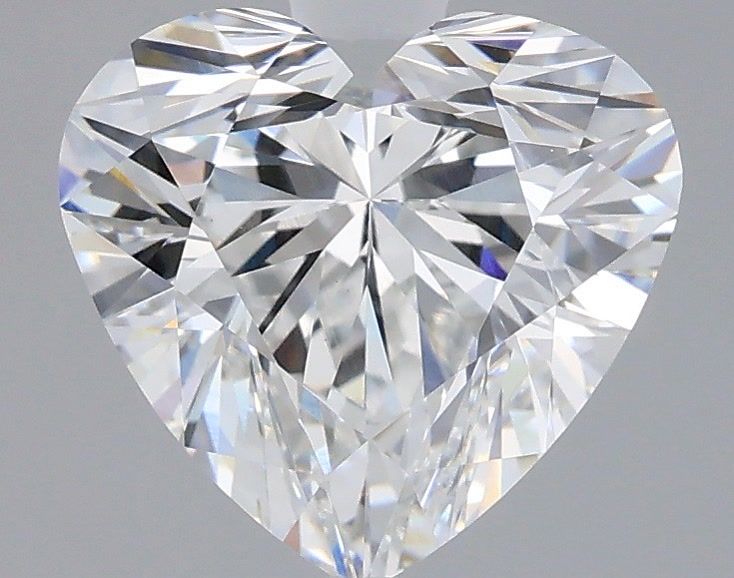 2.54 ct. heart Lab Grown Diamond front image