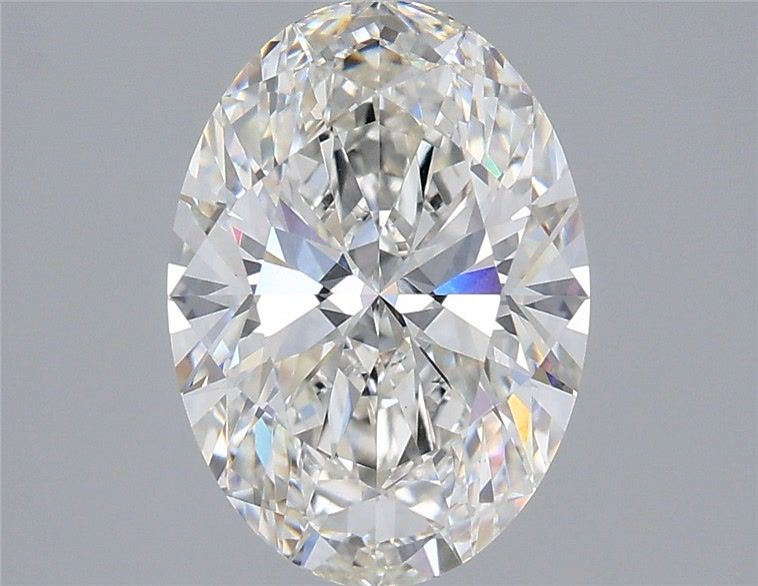 2.58 ct. oval Lab Grown Diamond front image