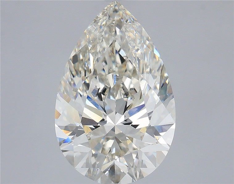 5.06 ct. pear Lab Grown Diamond front image