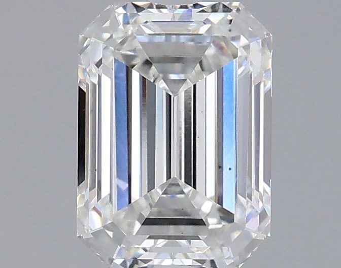 1.58 ct. emerald Lab Grown Diamond front image