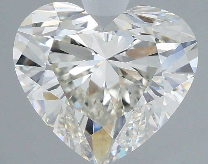 2.54 ct. heart Lab Grown Diamond front image