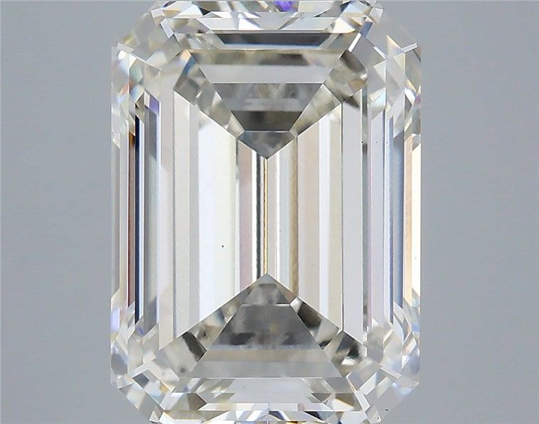 6.05 ct. emerald Lab Grown Diamond front image