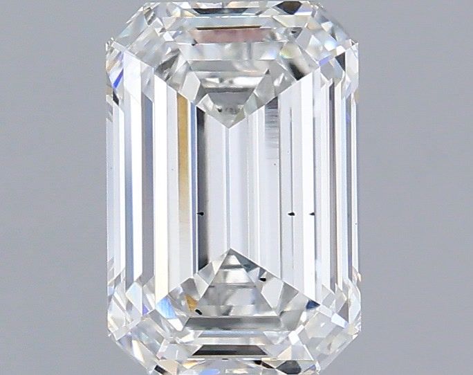1.63 ct. emerald Lab Grown Diamond front image