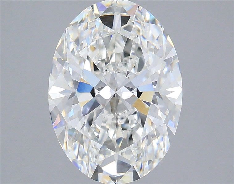 3.57 ct. oval Lab Grown Diamond front image