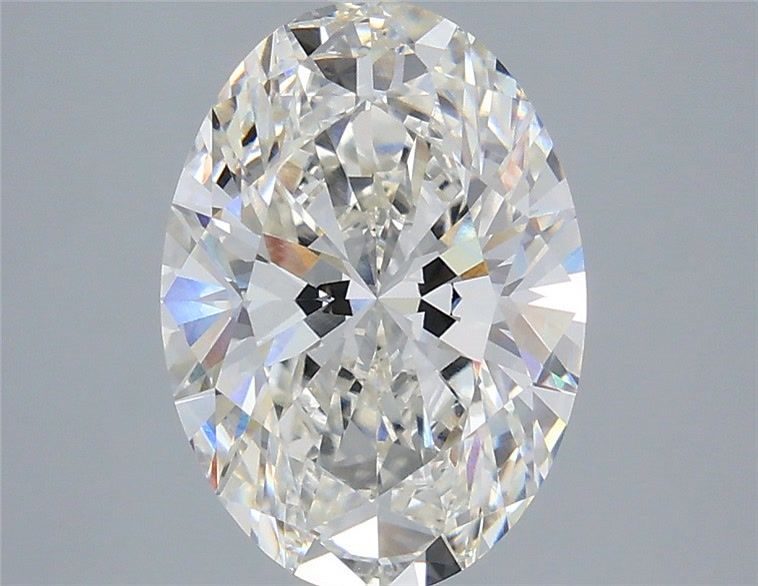 3.54 ct. oval Lab Grown Diamond front image