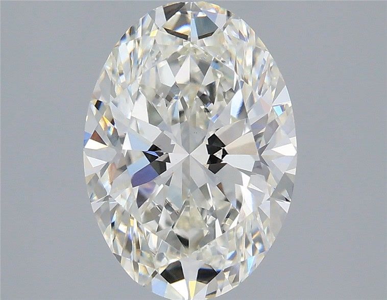 1.92 ct. oval Lab Grown Diamond front image