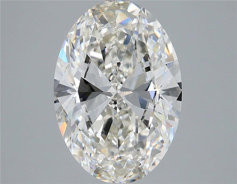 5.51 ct. oval Lab Grown Diamond front image