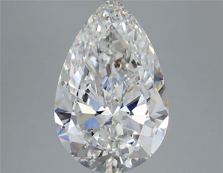 7.01 ct. pear Lab Grown Diamond front image