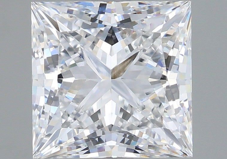 2.50 ct. princess Lab Grown Diamond front image