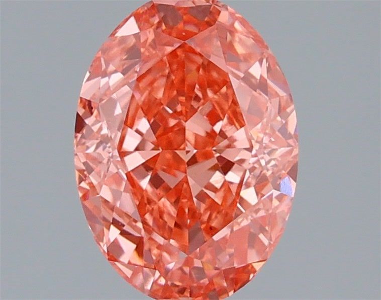 2.07 ct. oval Lab Grown Diamond front image