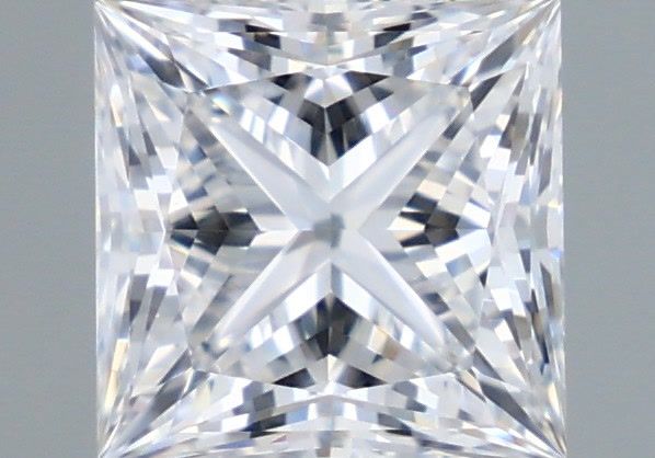 1.07 ct. princess Lab Grown Diamond front image