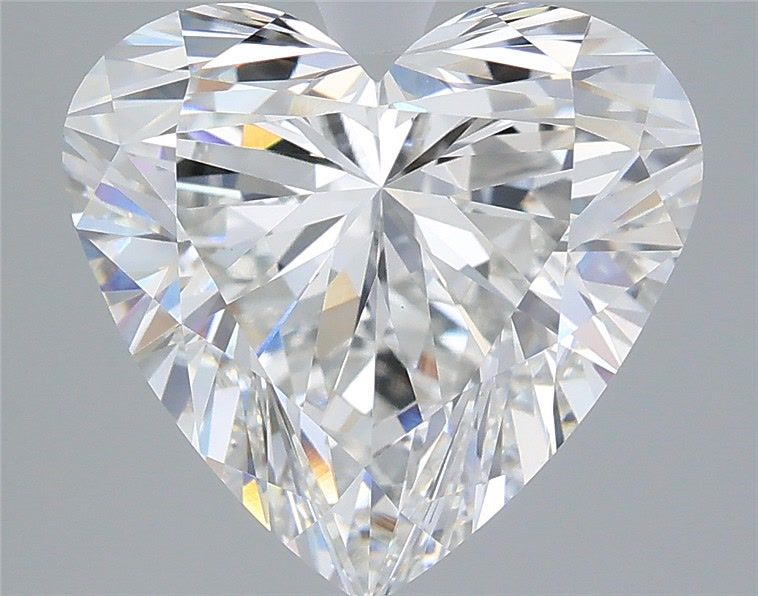 5.16 ct. heart Lab Grown Diamond front image