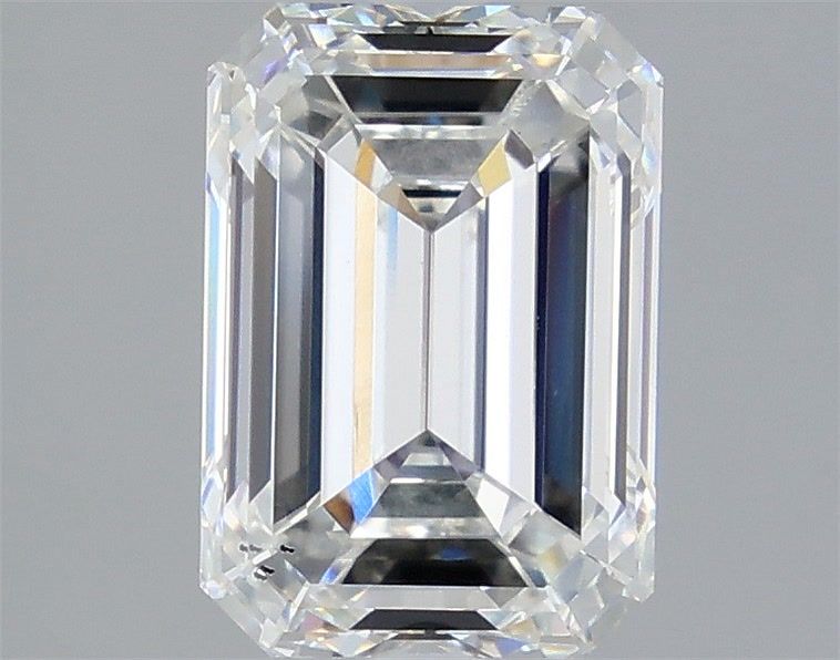 3.24 ct. emerald Lab Grown Diamond front image