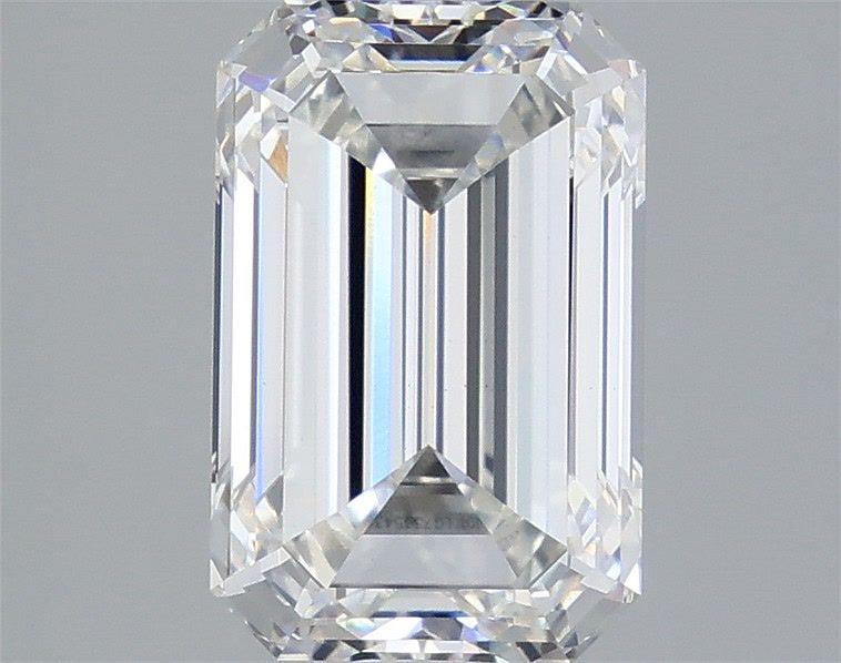 3.67 ct. emerald Lab Grown Diamond front image