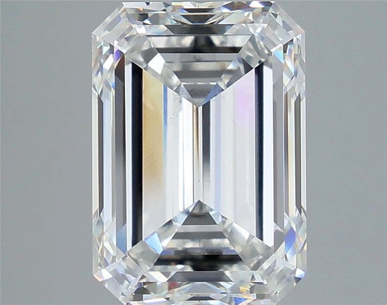 5.68 ct. emerald Lab Grown Diamond front image