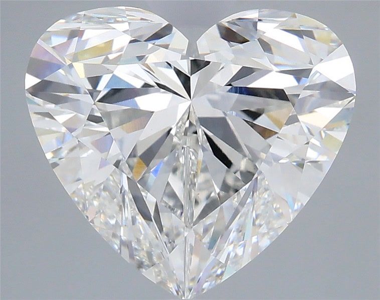 5.17 ct. heart Lab Grown Diamond front image