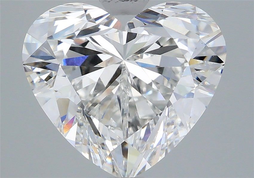 5.15 ct. heart Lab Grown Diamond front image