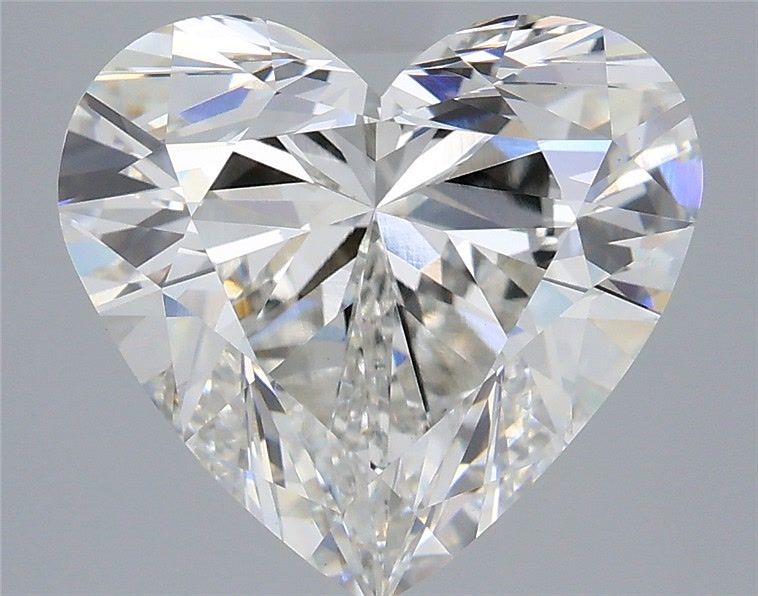 5.51 ct. heart Lab Grown Diamond front image