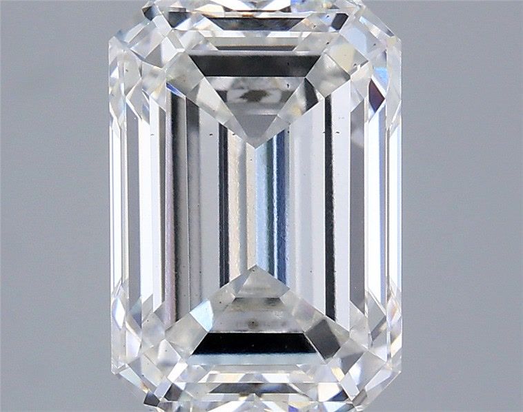 4.16 ct. emerald Lab Grown Diamond front image